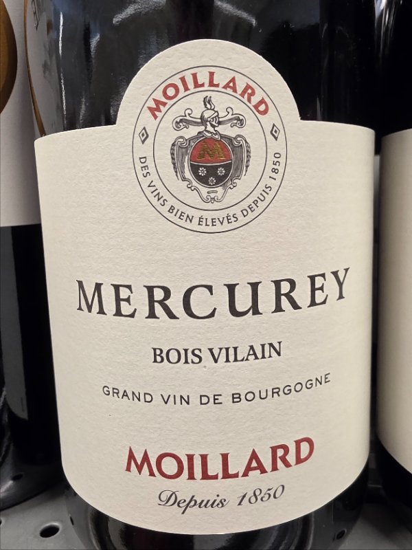 Label profile photo for Mercurey Bois Vilain