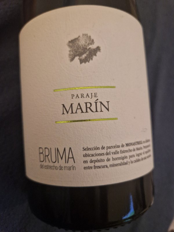 Label profile photo for Bruma del Estrecho de Marin Paraje Marin