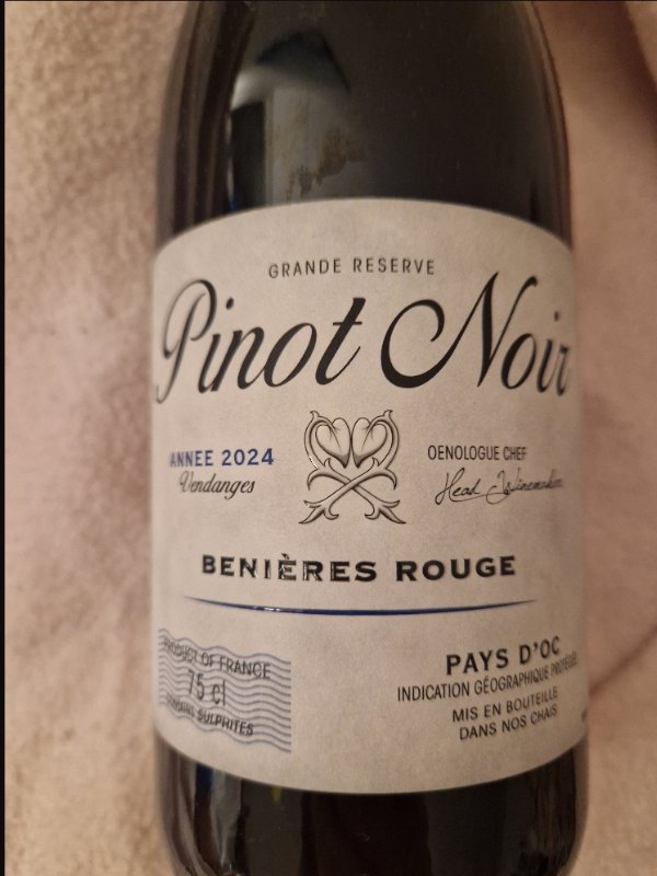 Label profile photo for Grande Réserve Pinot Noir