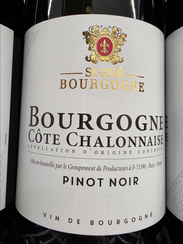 Label profile photo for Bourgogne Côte Chalonnaise Pinot Noir