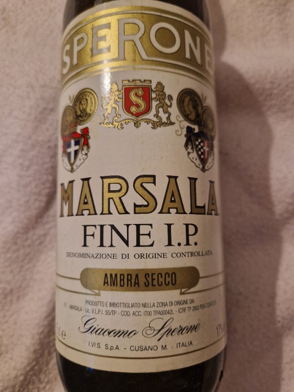 Label profile photo for Marsala Fine I.P. Ambra Secco