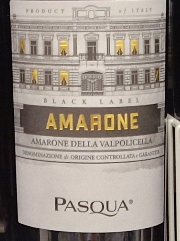 Label profile photo for Black Label Amarone
