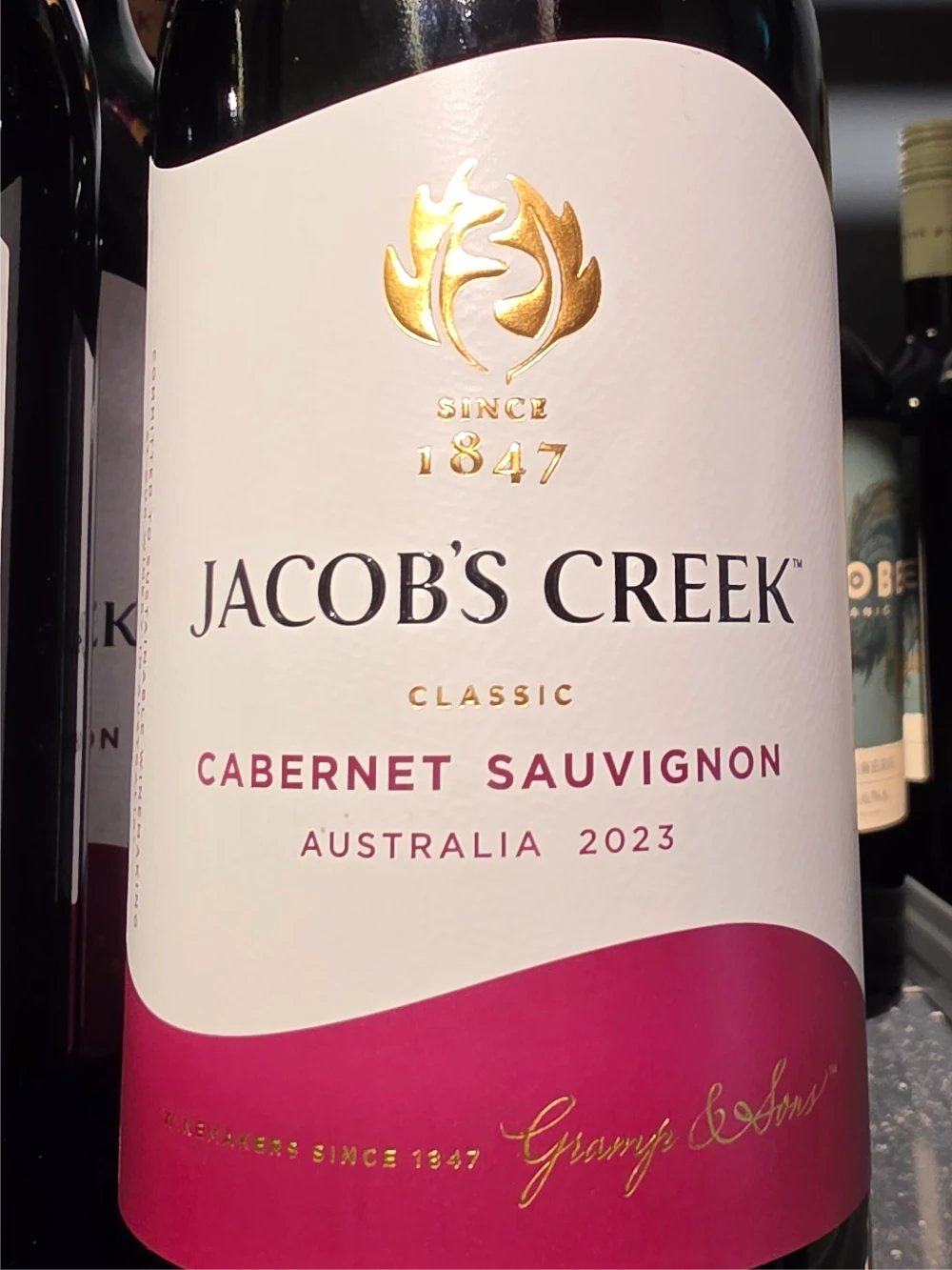 Label photo for {wine}