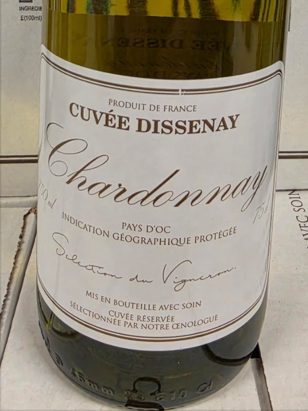 Label profile photo for Cuvée Dissenay Chardonnay