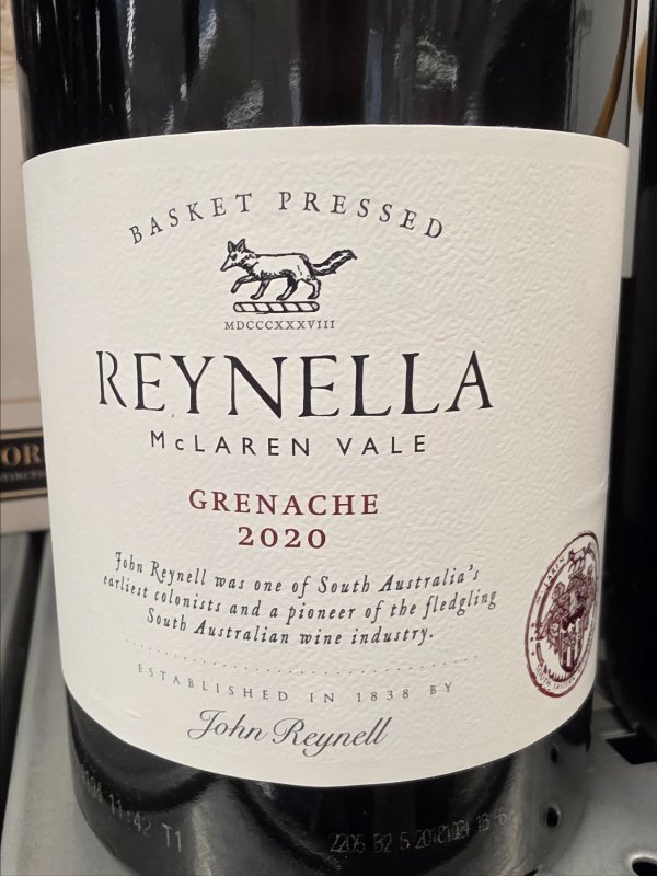 Label photo for {wine}