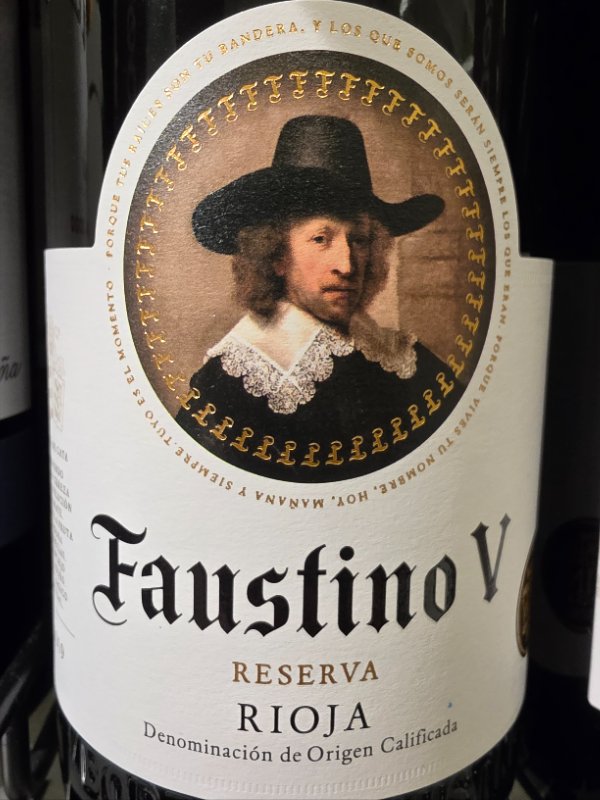 Label profile photo for Faustino V Reserva
