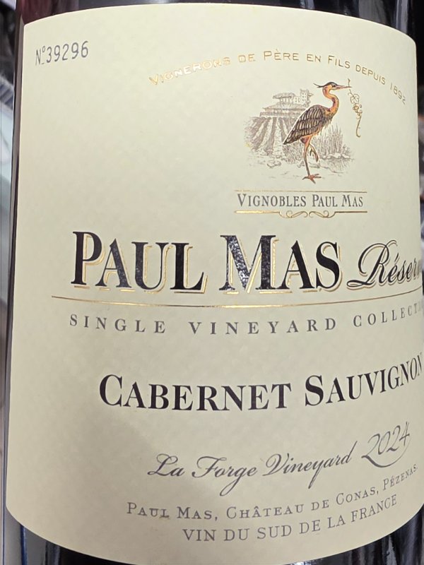 Label profile photo for Réserve Single Vineyard Collection La Forge Vineyard