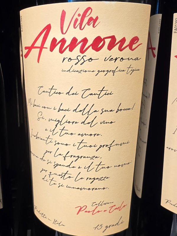 Label profile photo for Cantico dei Cantici Collezione Paolo e Carlo